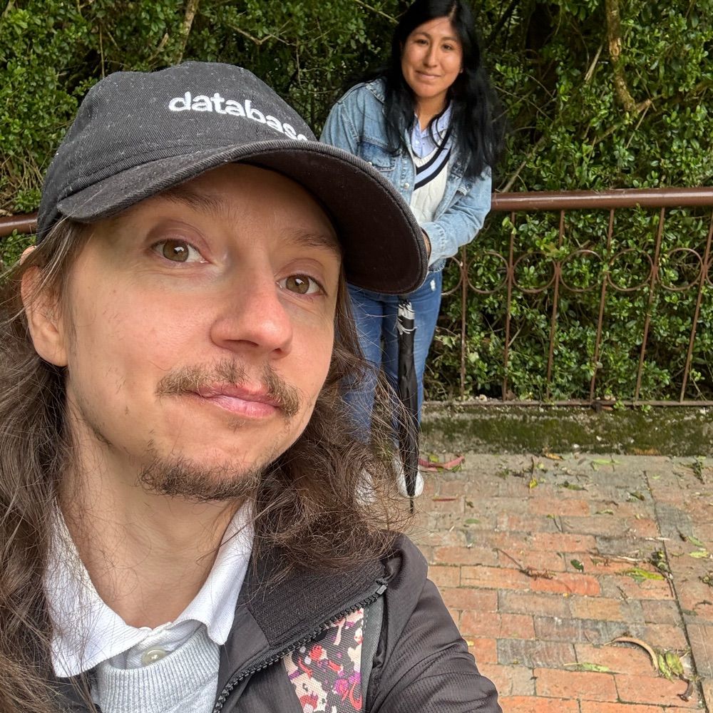 Daniel Philip Johnson tending to a bonsai tree