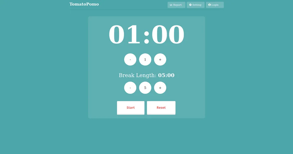 Pomodoro Clock